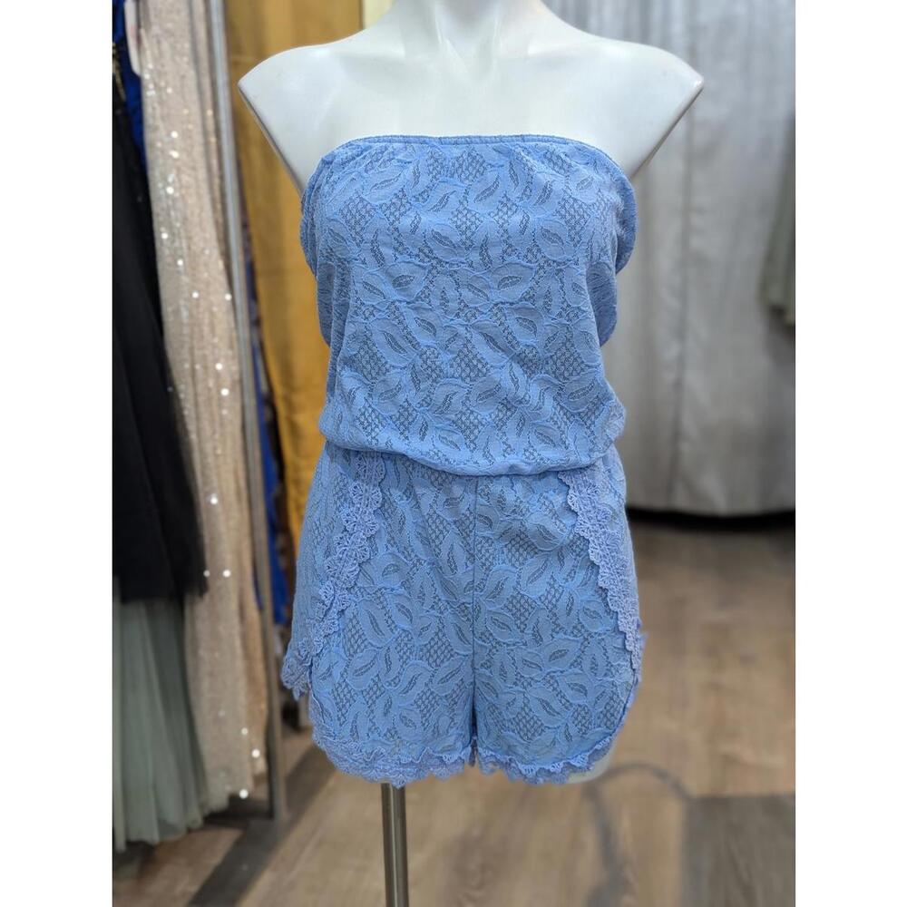 Free People Tahlia Lace Romper